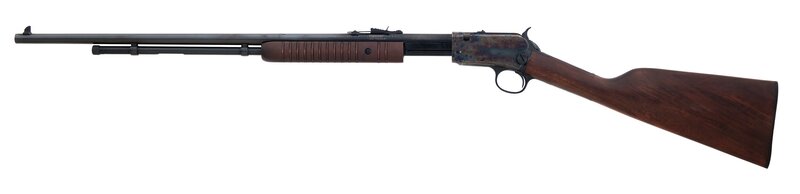 rifle with wooden stock