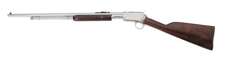 rifle with wooden stock