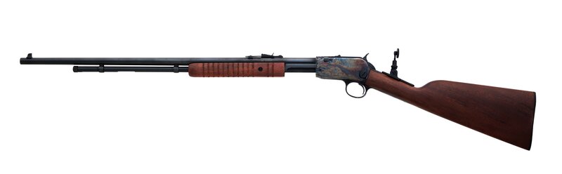 rifle with wooden stock