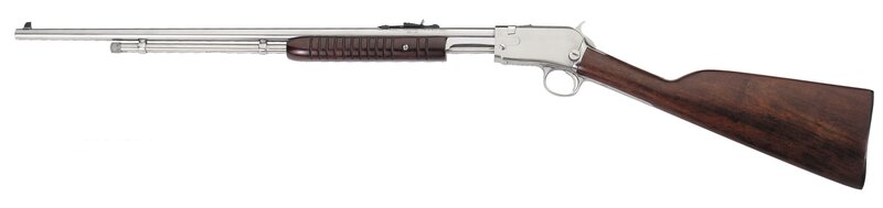 rifle with wooden stock