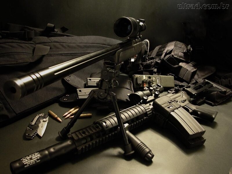 Rifles and Tactical Gear