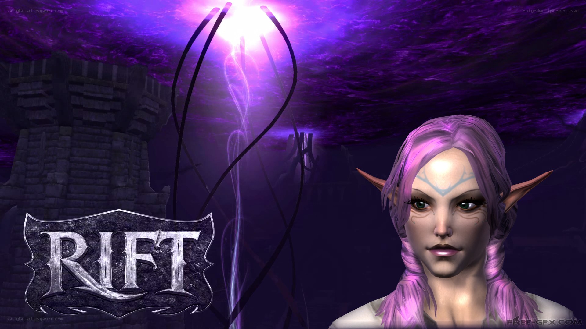 Rift game character portrait