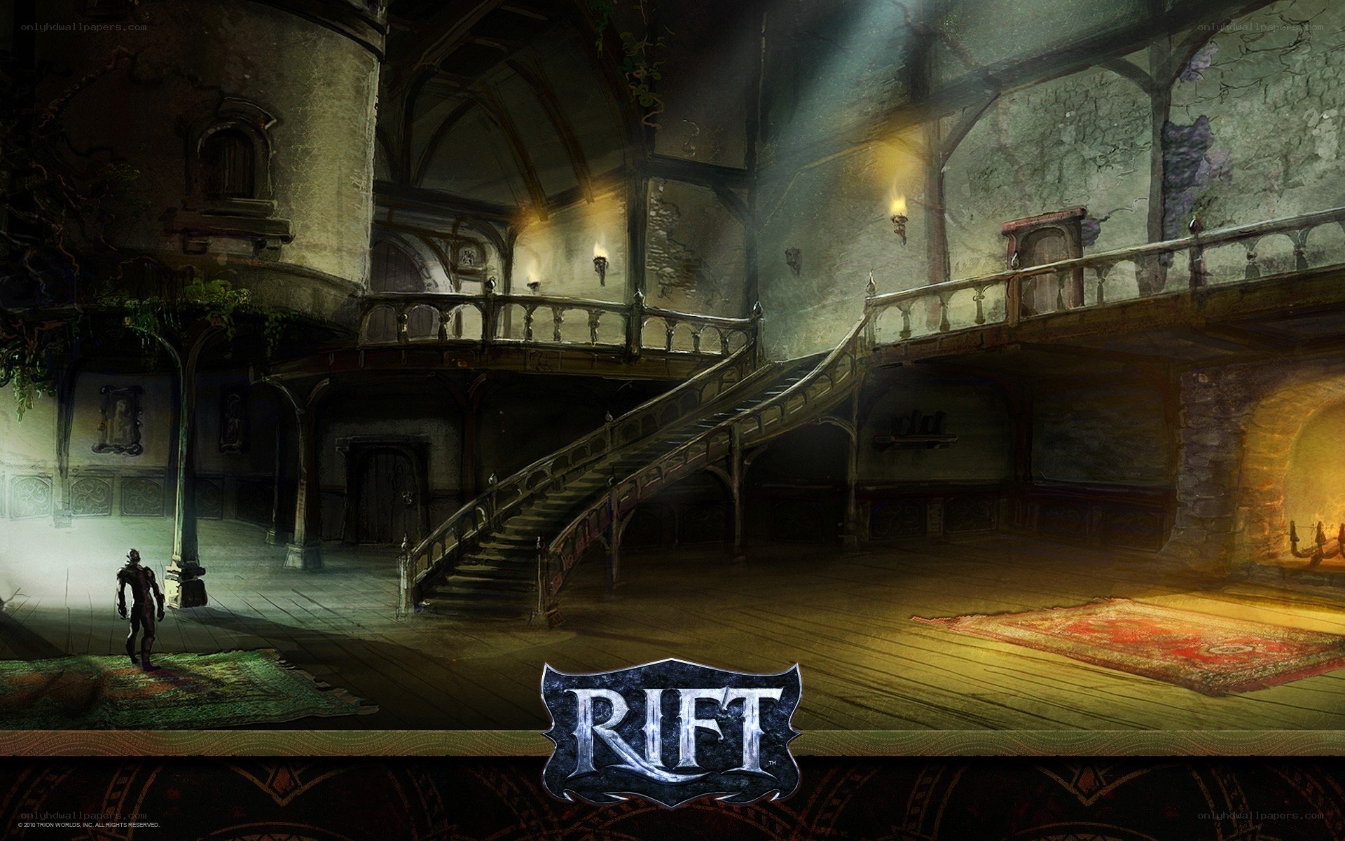 Rift game interior scene