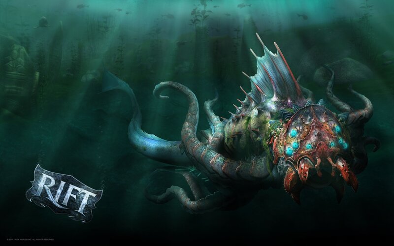 Rift underwater creature