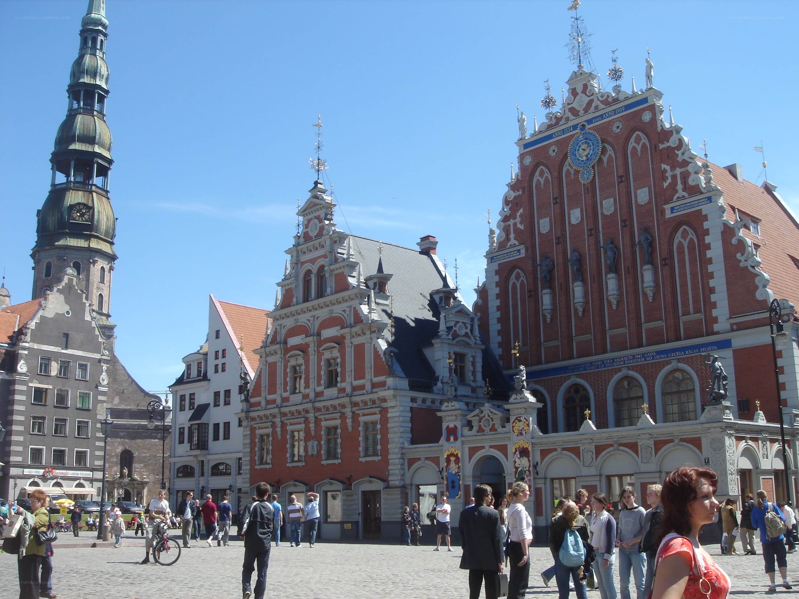 Riga old town square