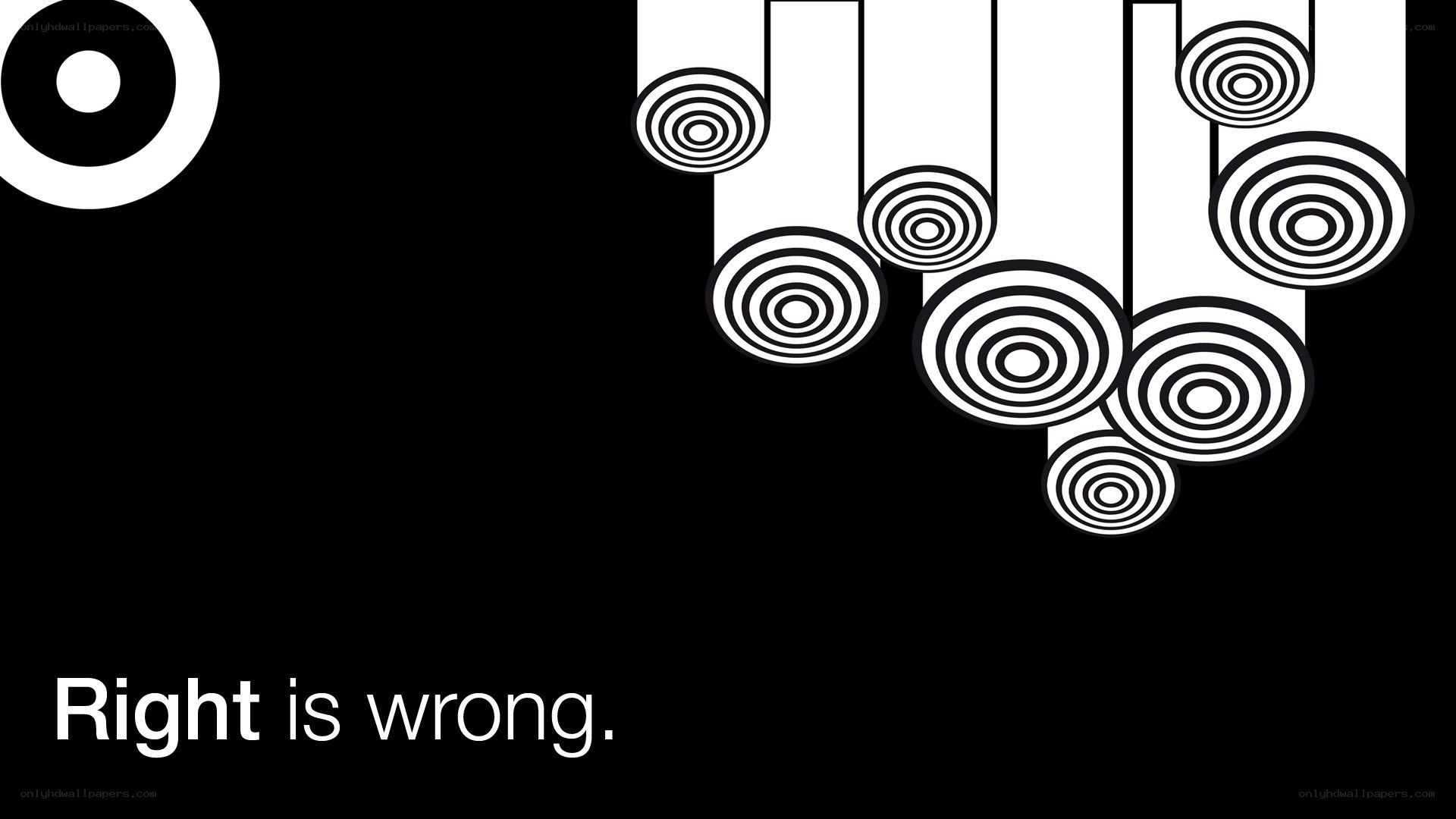 Right is wrong