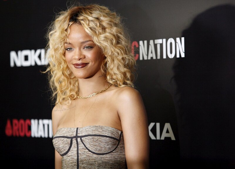 Rihanna at a red carpet event