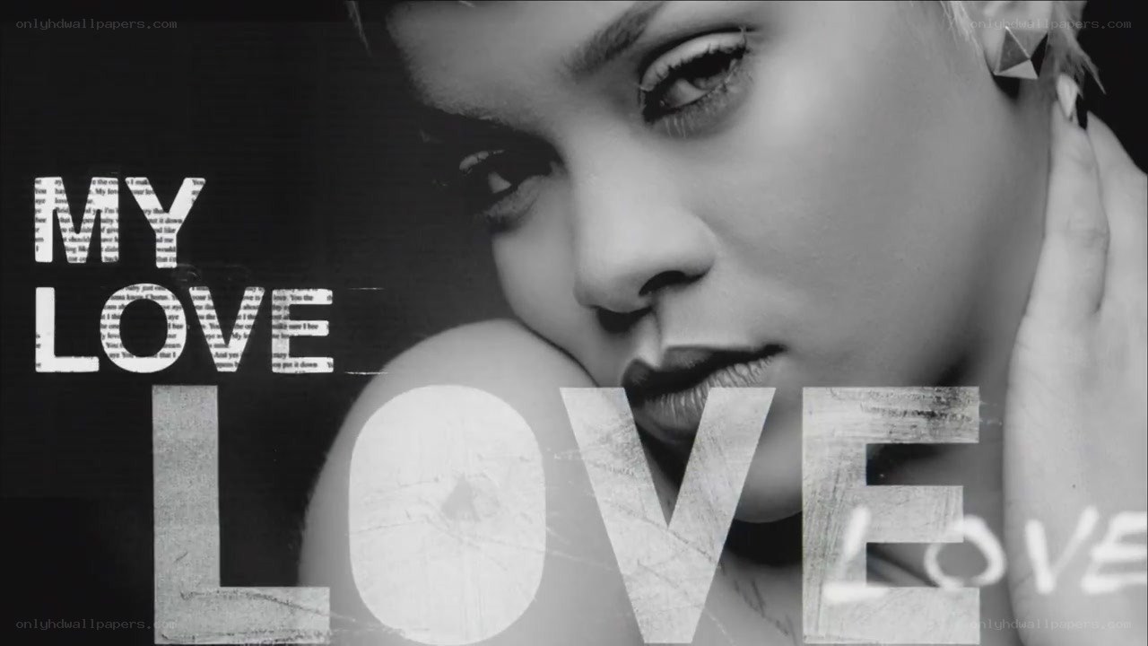 Rihanna My Love artwork
