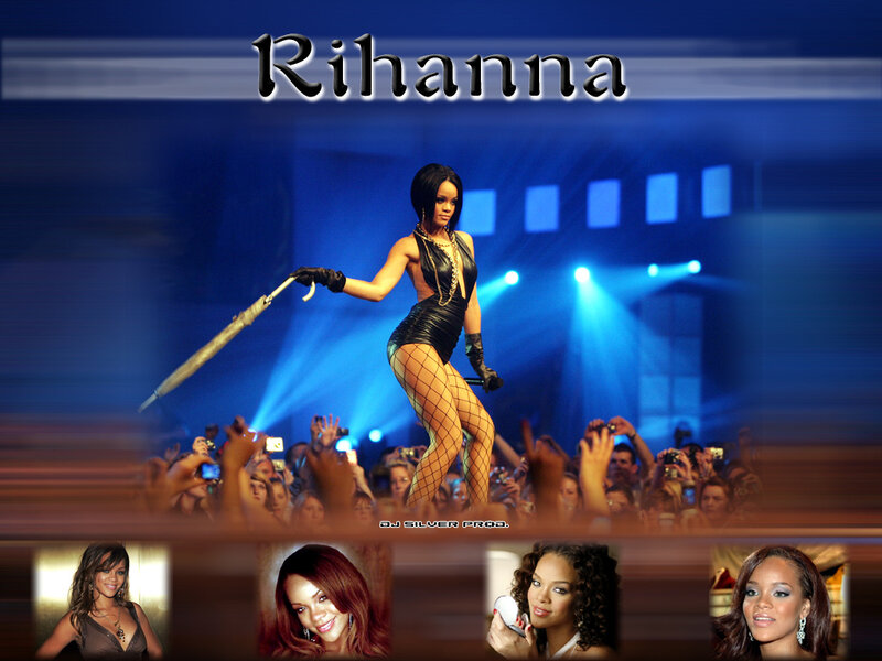 Rihanna on Stage