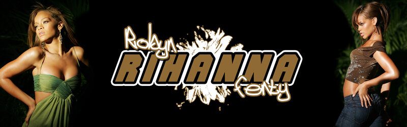 Rihanna promotional banner