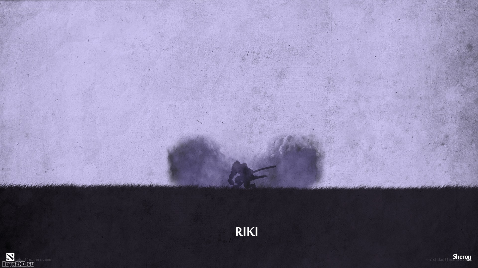Riki character silhouette