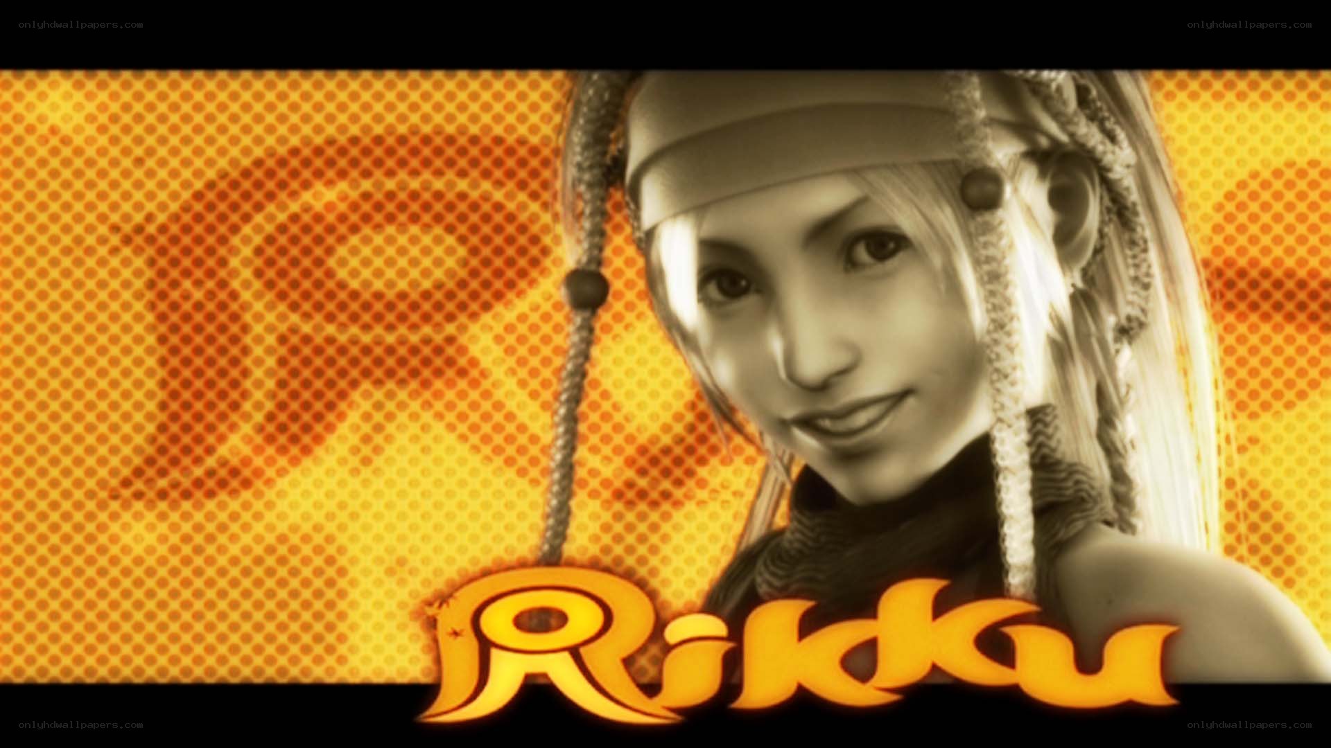 Rikku character portrait