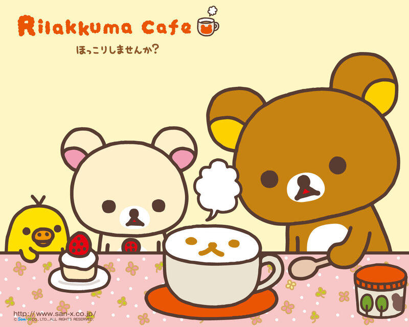 Rilakkuma Cafe Scene