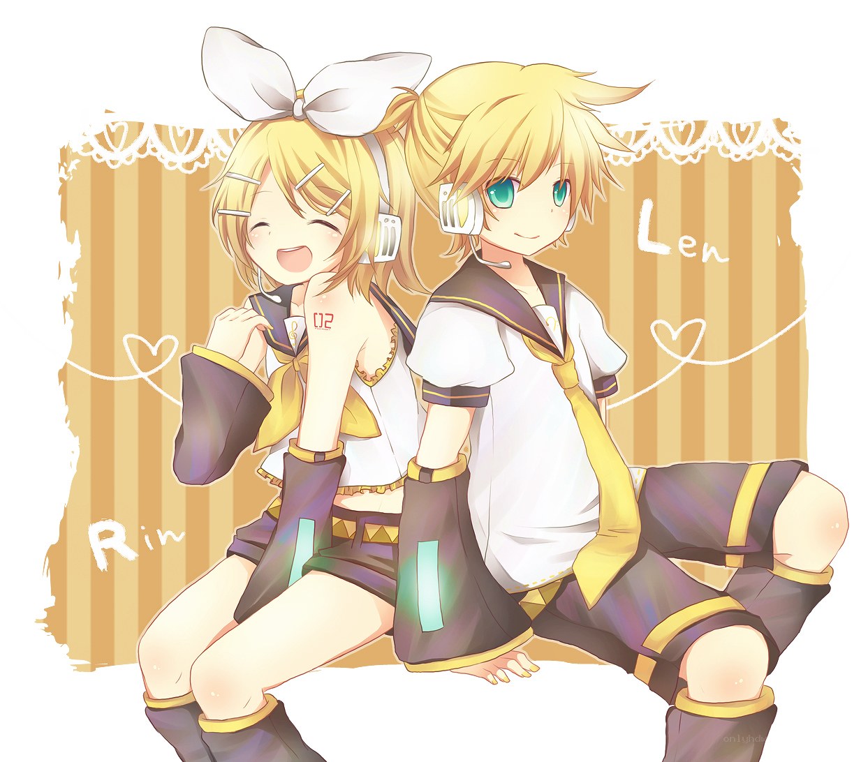 Rin and Len from Vocaloid