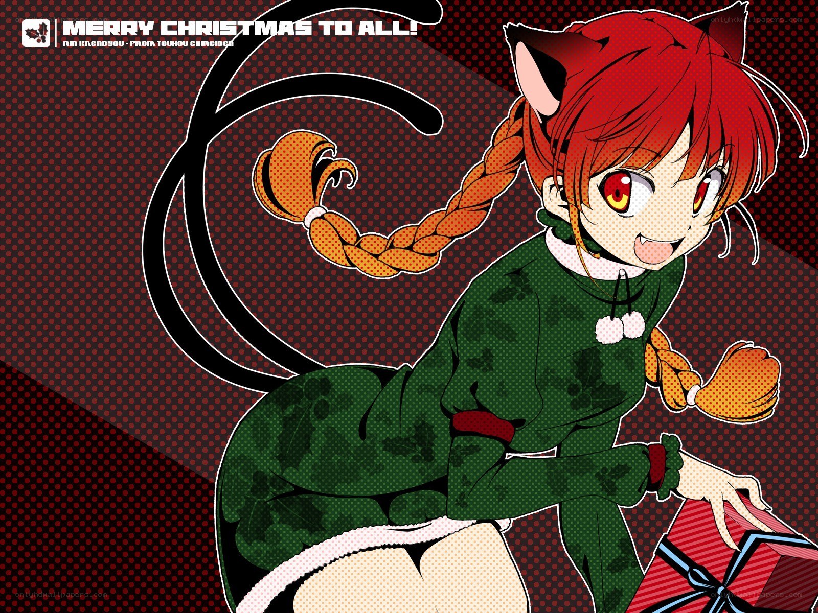 Rin from Touhou Christmas