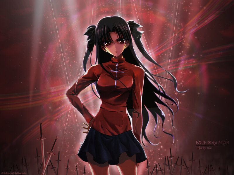 Rin Tohsaka from Fate/Stay Night