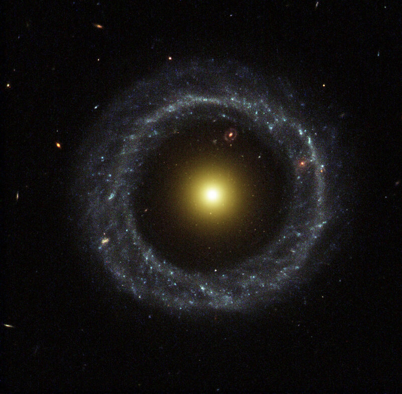 Ring Galaxy — Black