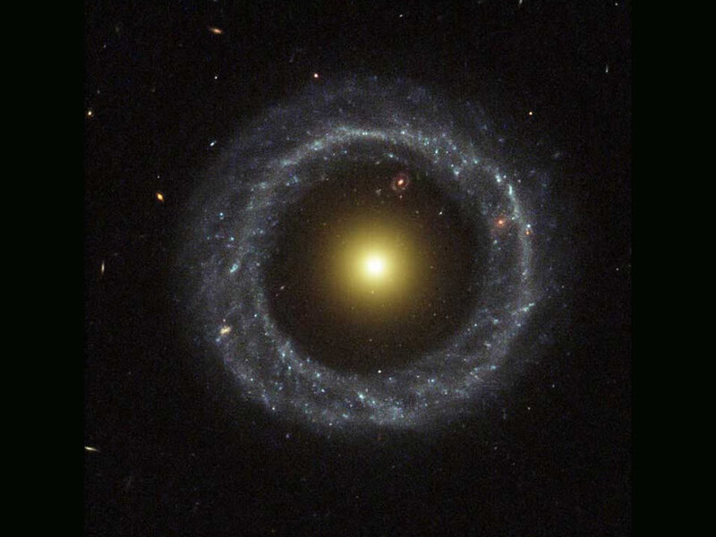 Ring Galaxy in Space