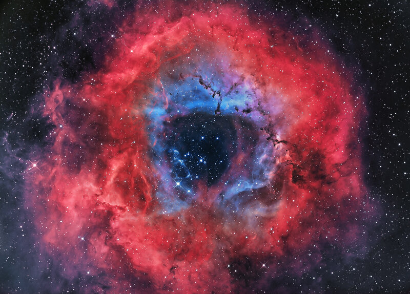 Ring Nebula — Red