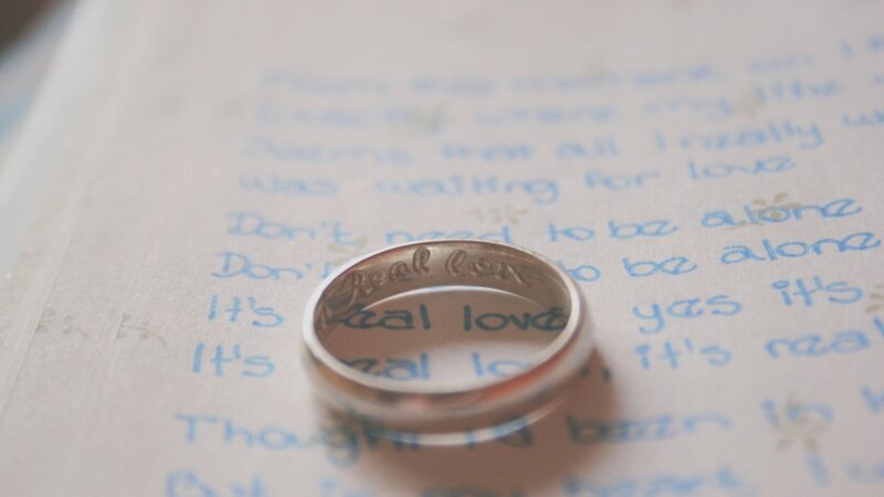 ring on love letter