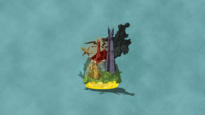 Ring with Fantasy Scenes