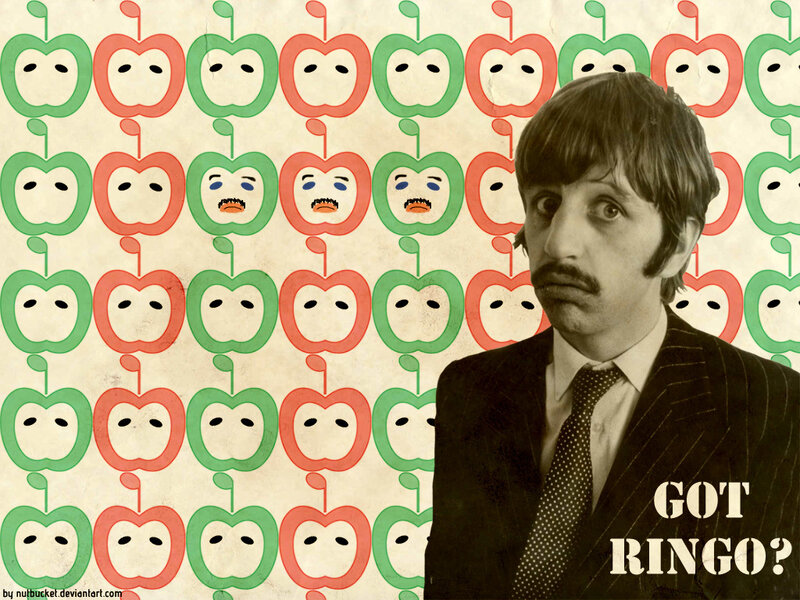 Ringo Starr Apple Pattern