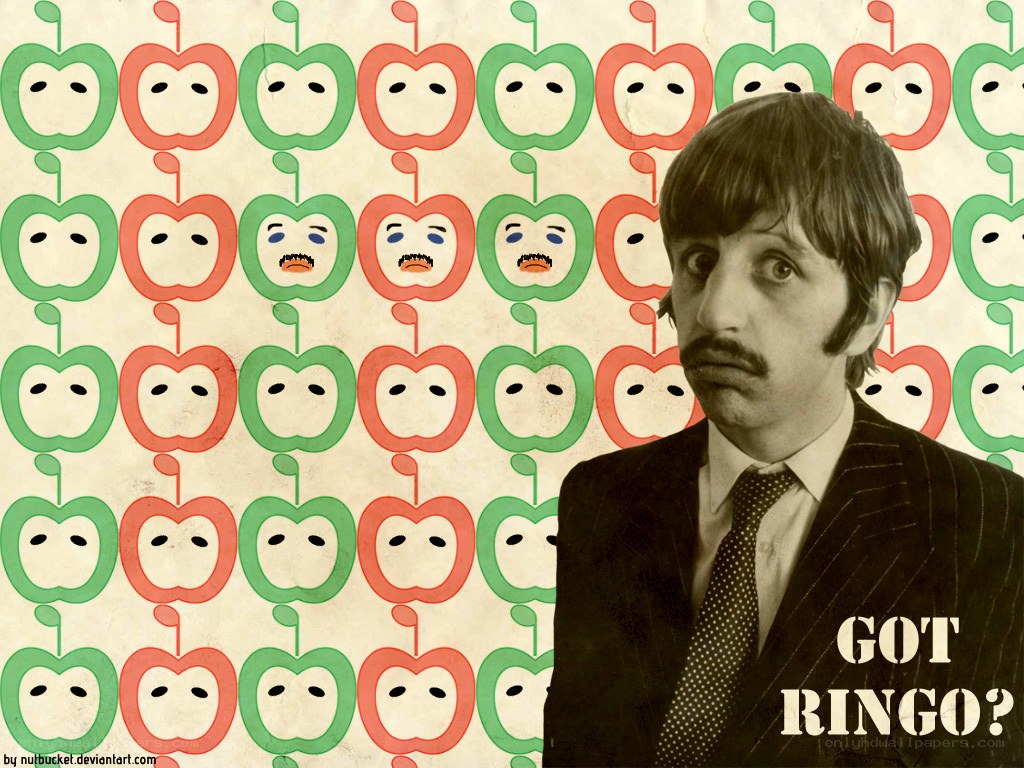 Ringo Starr Apple Pattern