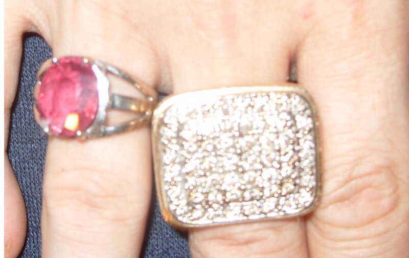rings on a hand