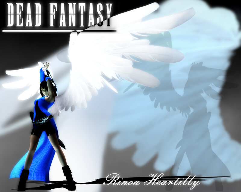 Rinoa with angel wings