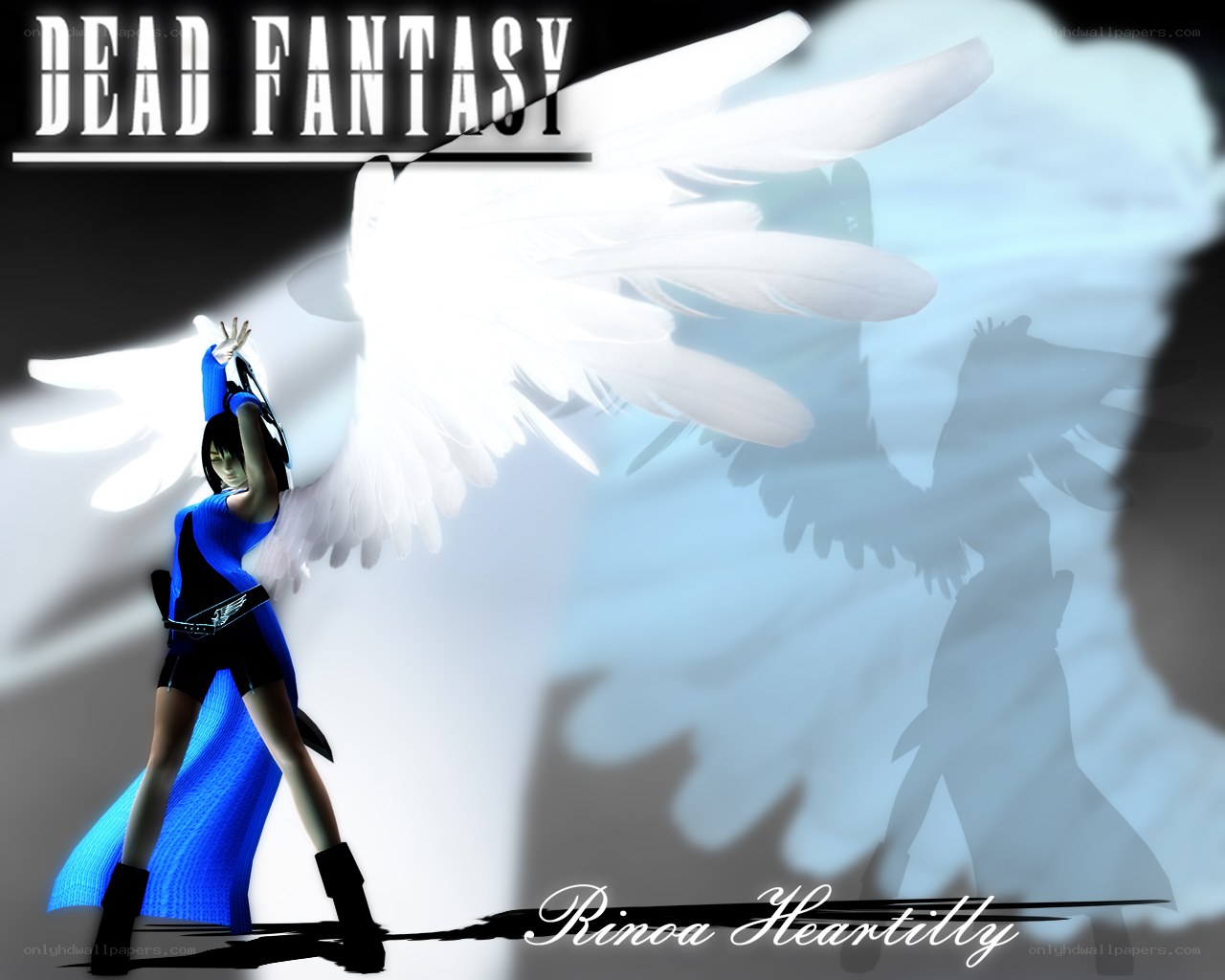 Rinoa with angel wings