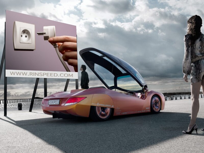Rinspeed electric car concept