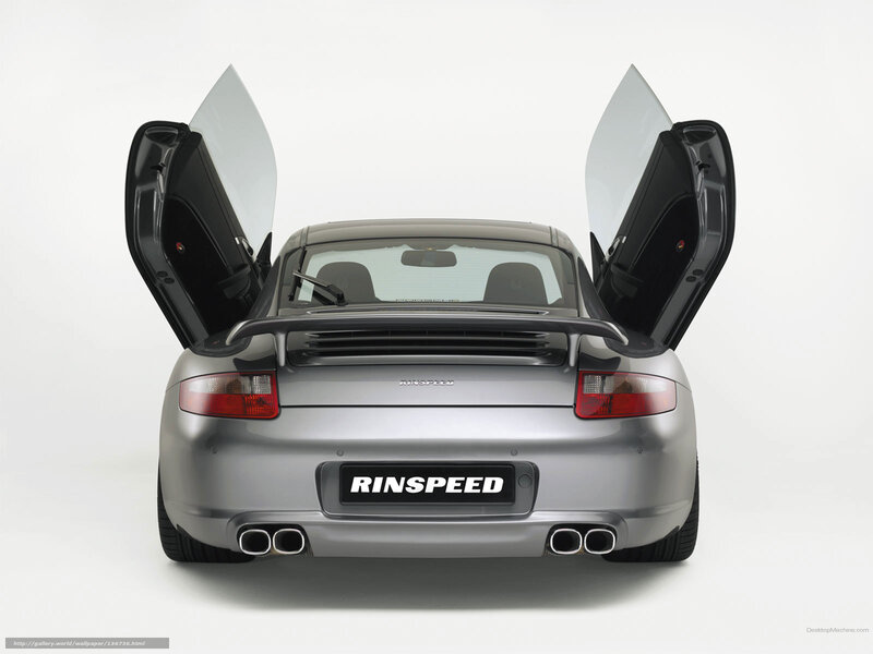 Rinspeed Porsche with open doors