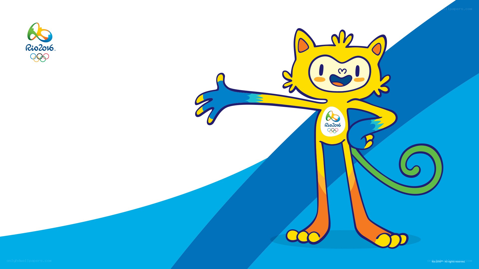 Rio 2016 mascot wallpaper