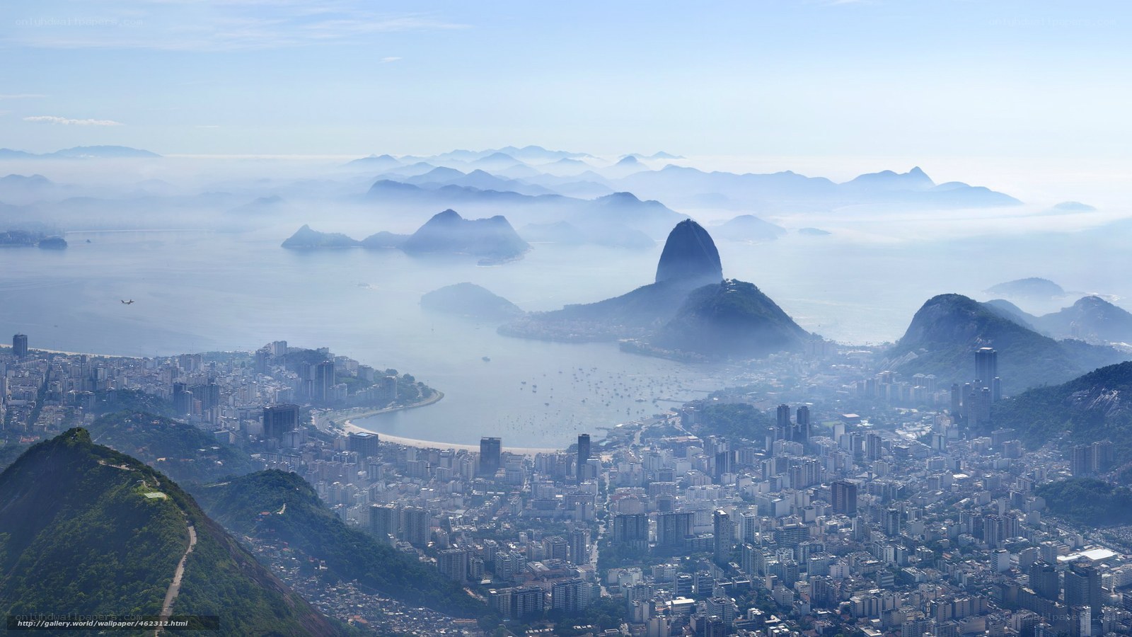 Rio de Janeiro aerial view