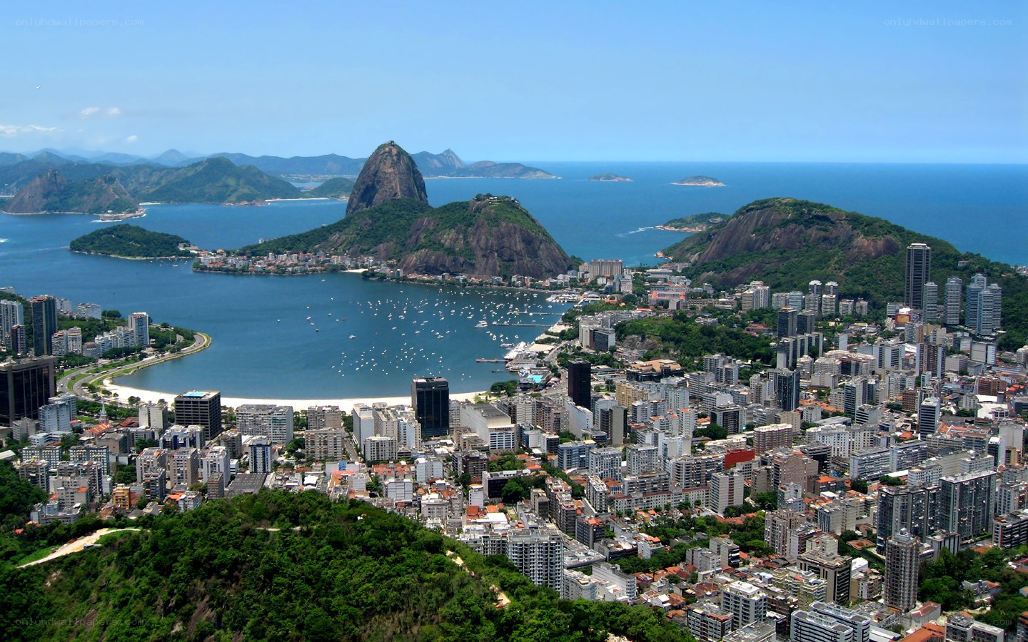 Rio de Janeiro aerial view