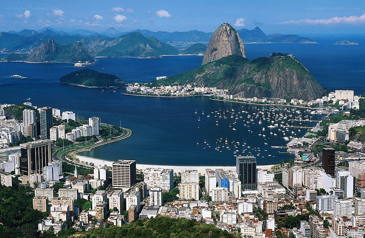 Rio de Janeiro aerial view