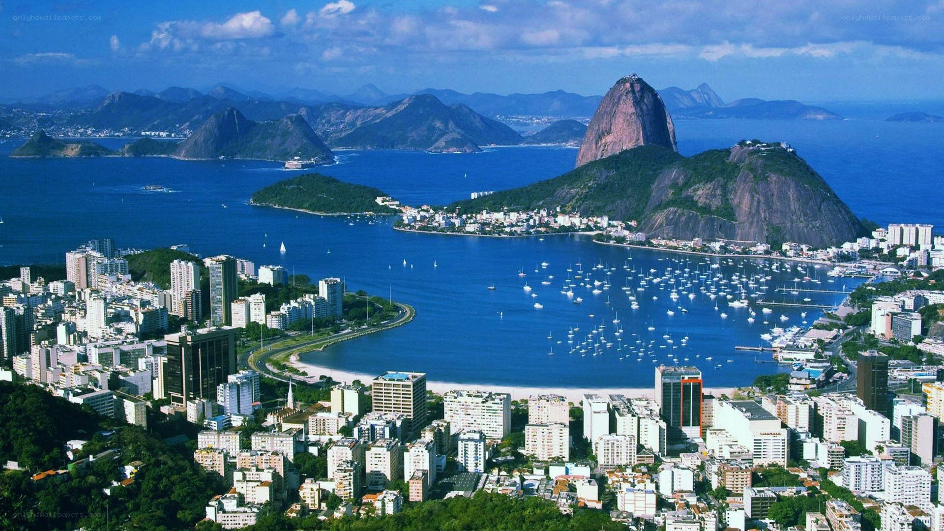 Rio de Janeiro aerial view