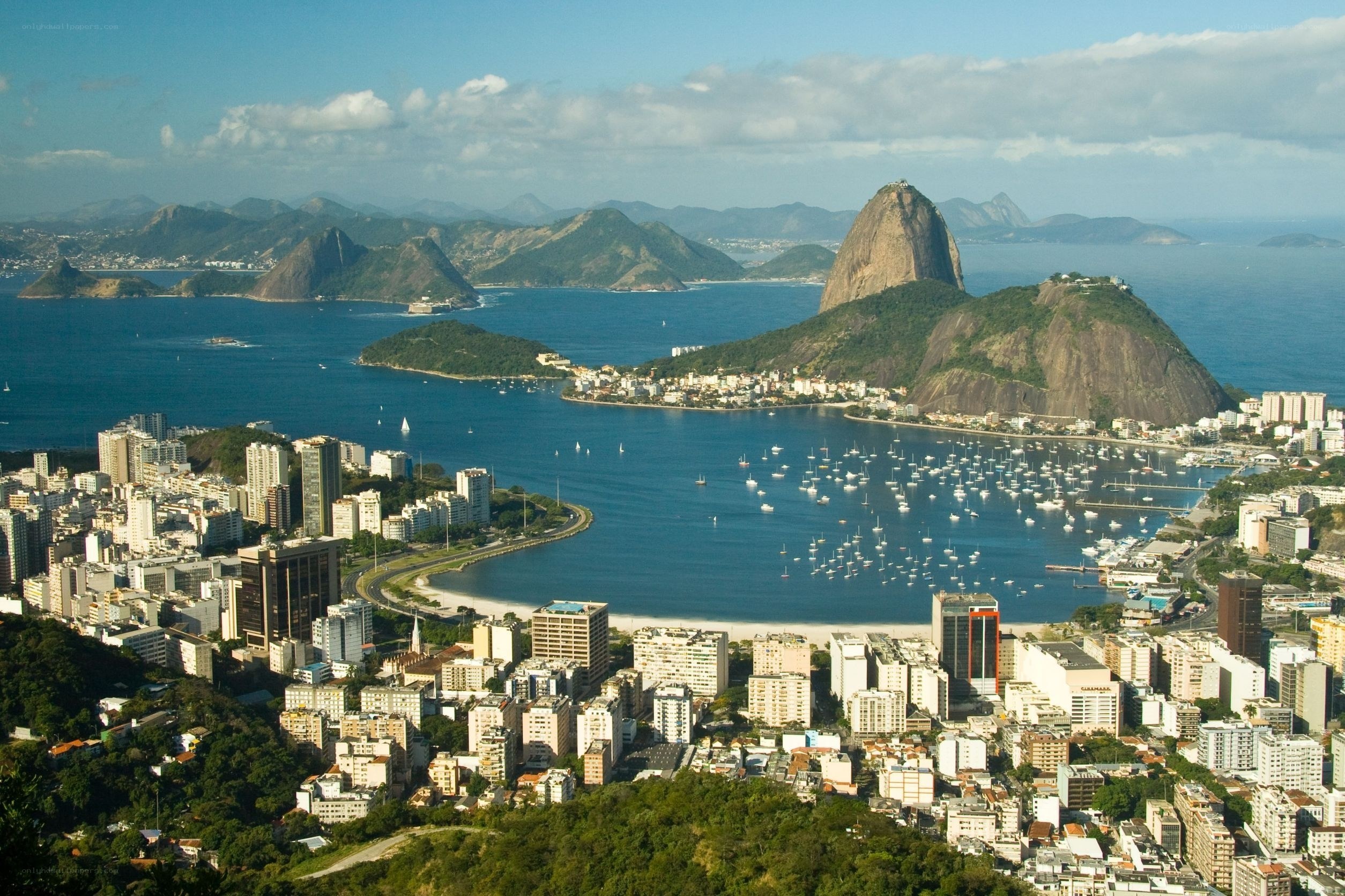 Rio de Janeiro aerial view