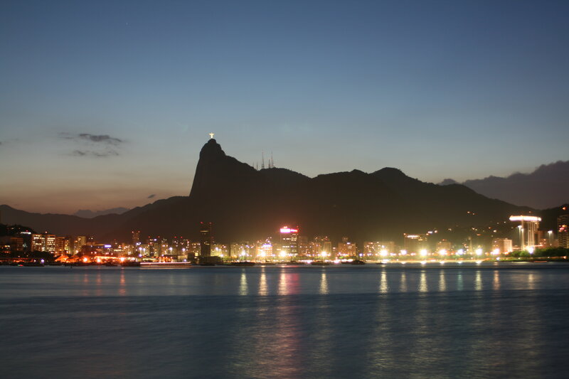 Rio de Janeiro at dusk