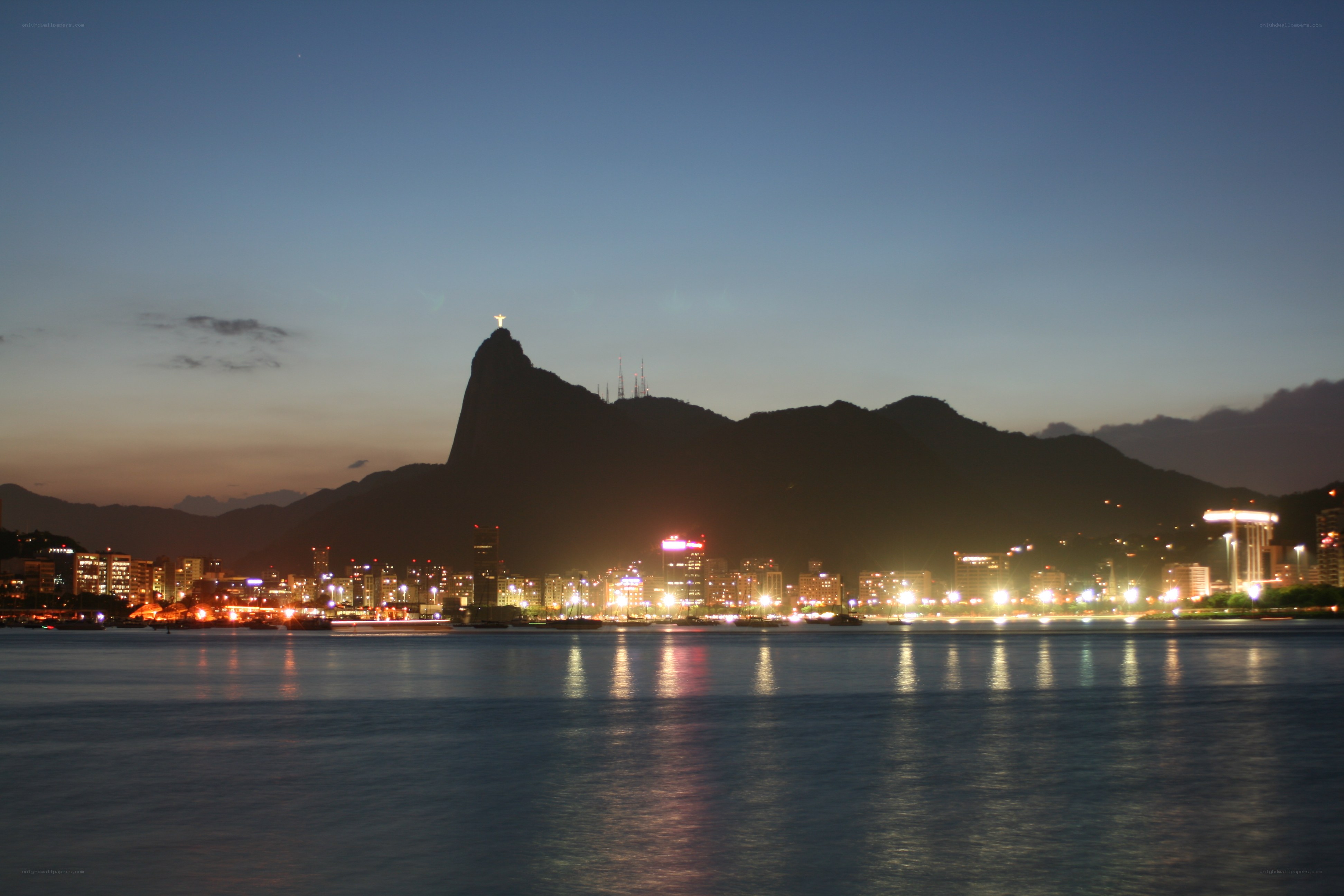 Rio de Janeiro at dusk