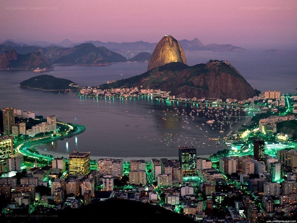 Rio de Janeiro at dusk