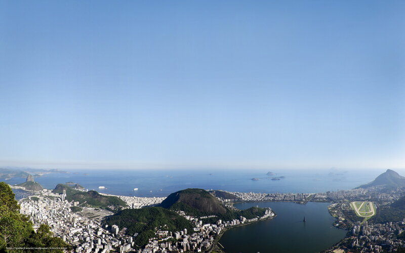 Rio De Janeiro Cityscape — Blue, Serene, Afternoon
