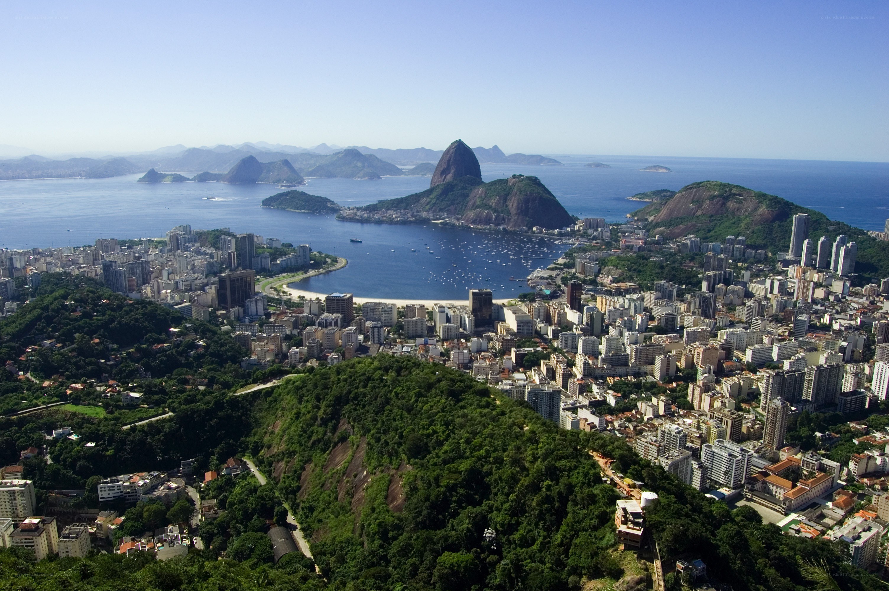Rio de Janeiro cityscape view