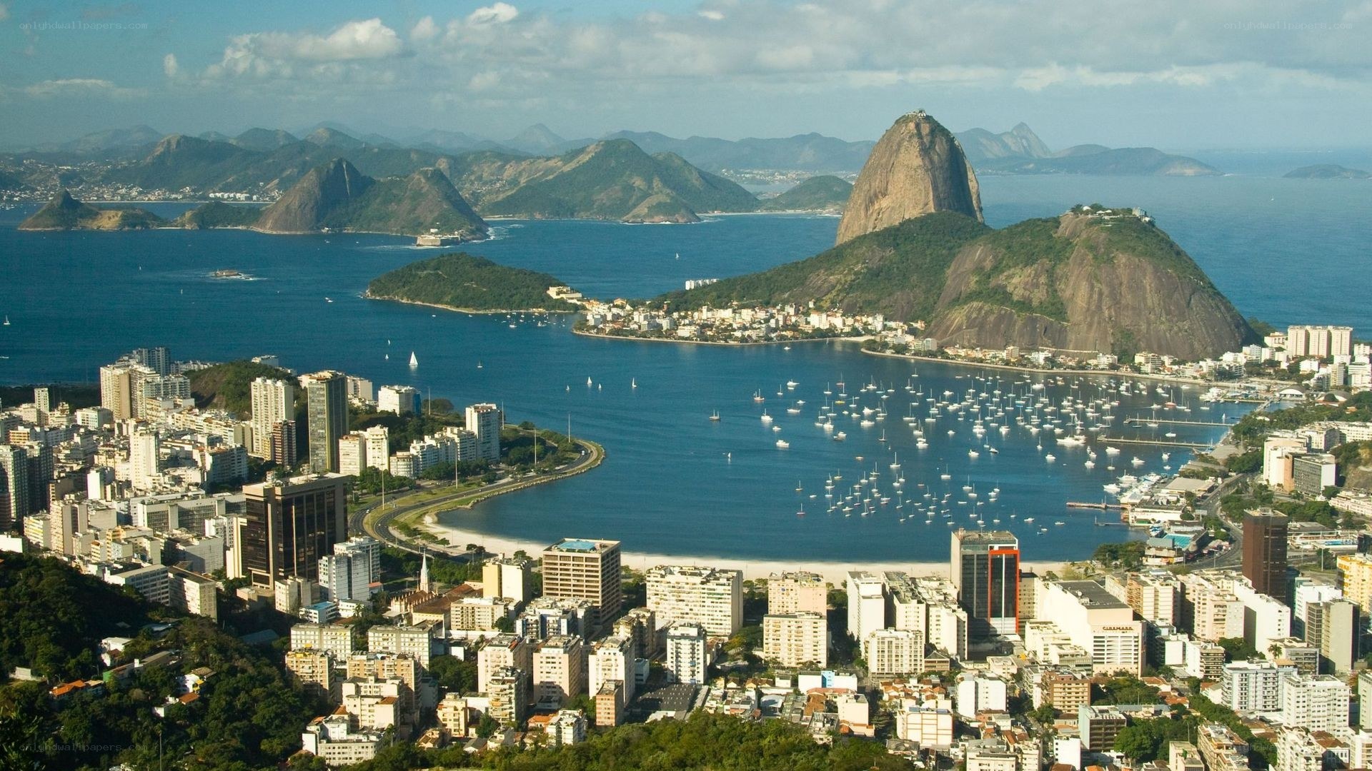 Rio de Janeiro cityscape view