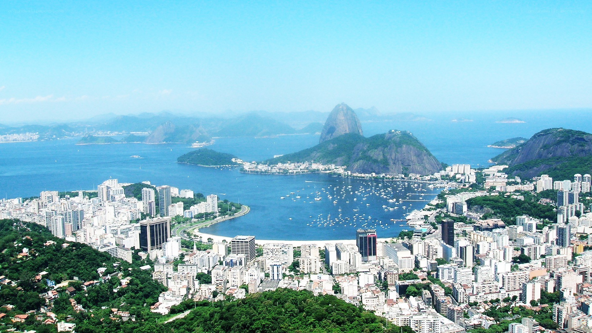 Rio de Janeiro cityscape view