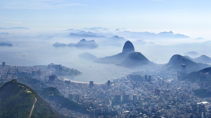 Rio de Janeiro cityscape view