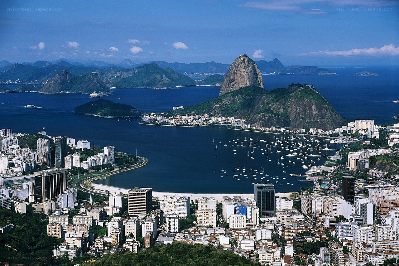 Rio de Janeiro cityscape view