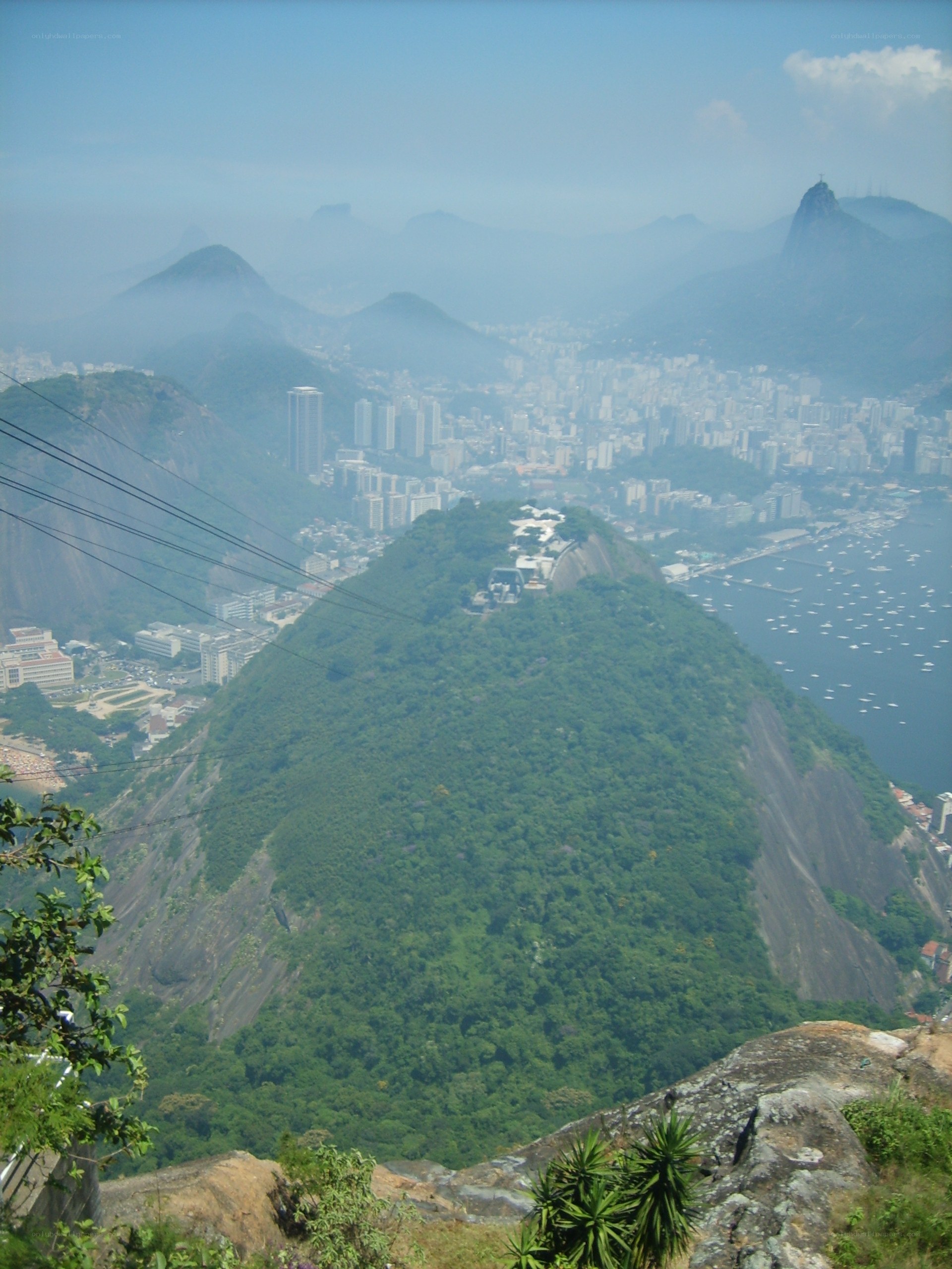 Rio de Janeiro cityscape view
