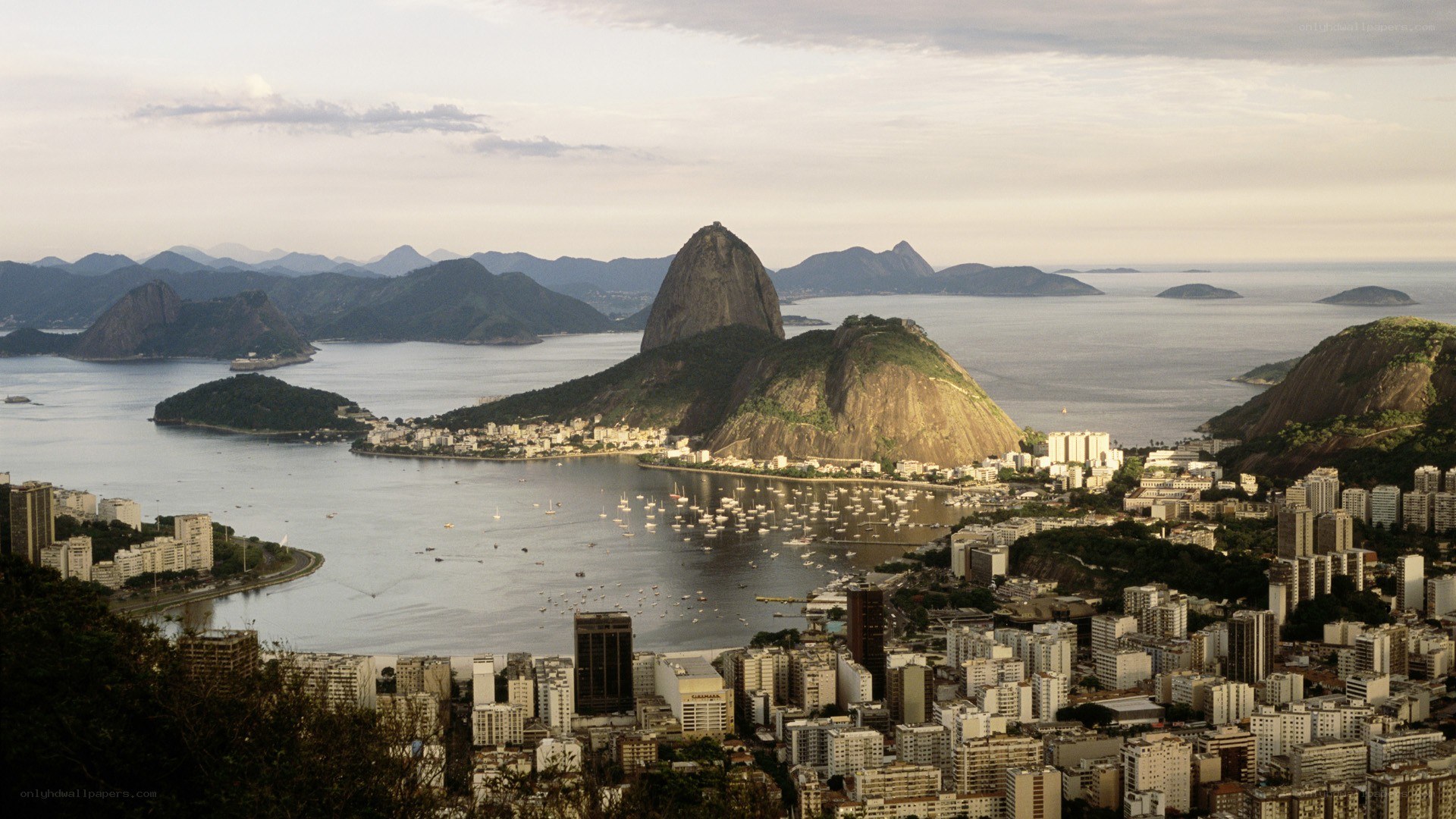 Rio de Janeiro cityscape view