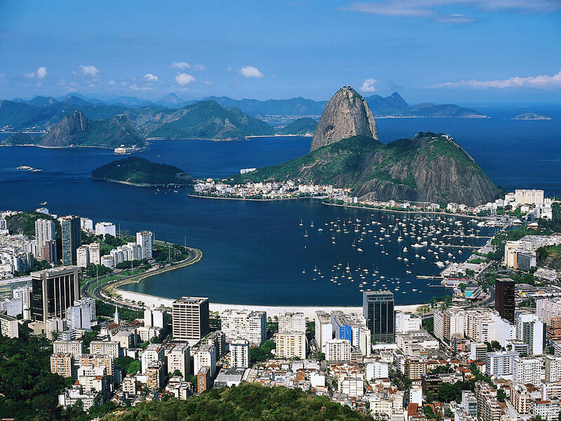 Rio de Janeiro harbor view